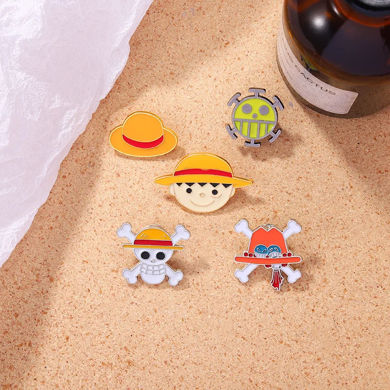 One Piece Devil Fruit Badges Lapel Enamel Pins Backpack Brooches Jewelry  Fashion Cortoon Anime Cosplay Game Toys Gift - AliExpress