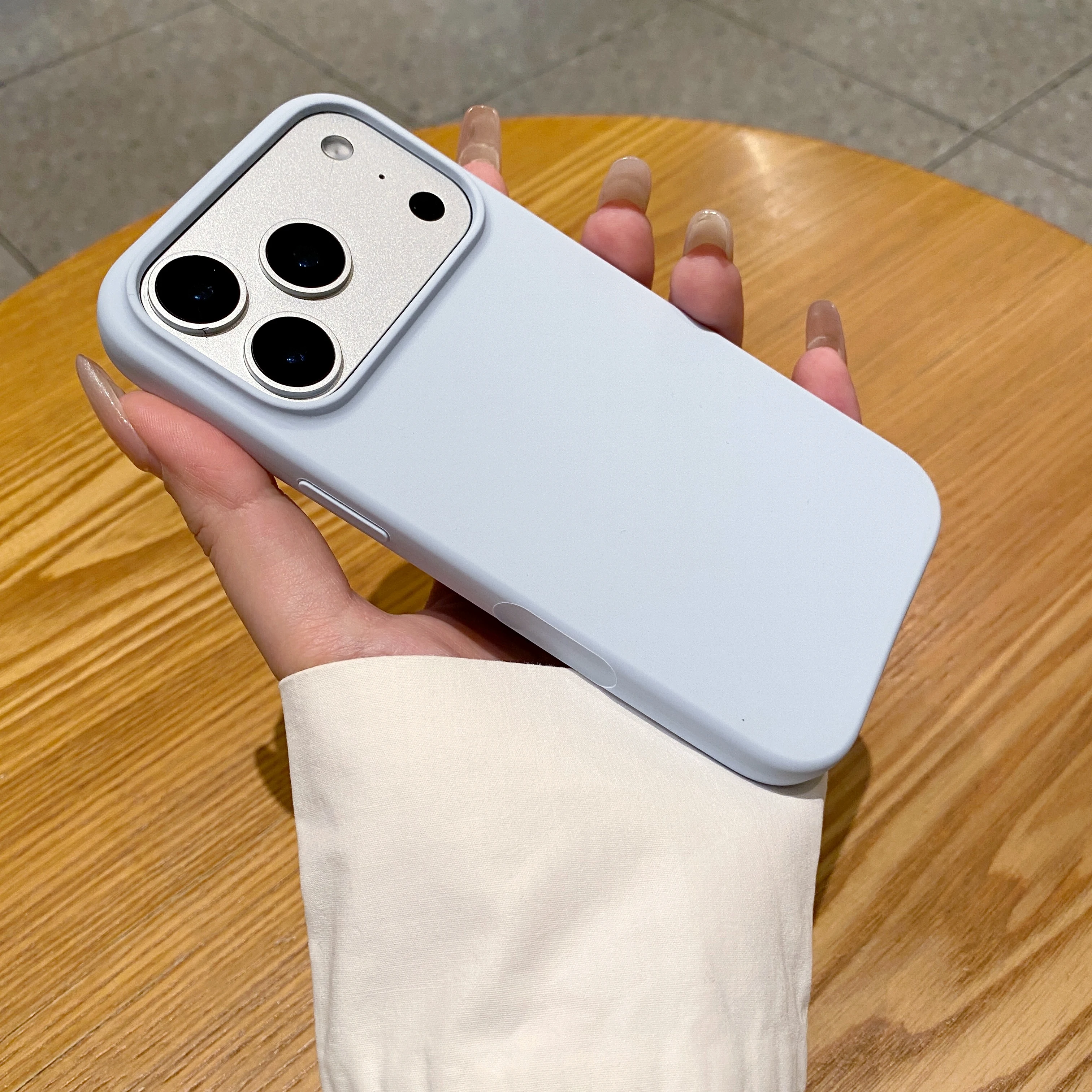 Luxury Ultra Thin Matte Silicone Shockproof Phone Case - Solid Color Soft Protector Cover