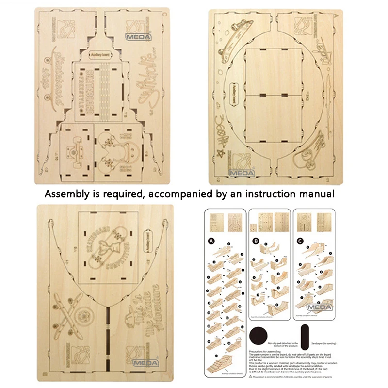 나무 손가락 스케이트파크 키트 핑거보드 디스플레이 랙 금속 합금 브리지 플라스틱 핑거보딩 손가락 끝 장난감 디지털 데크 ?