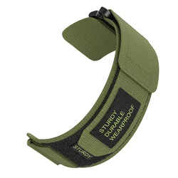Bracelet de sport en Velcro en nylon renforcé - Remplacement de sangle ajustable de 22MM