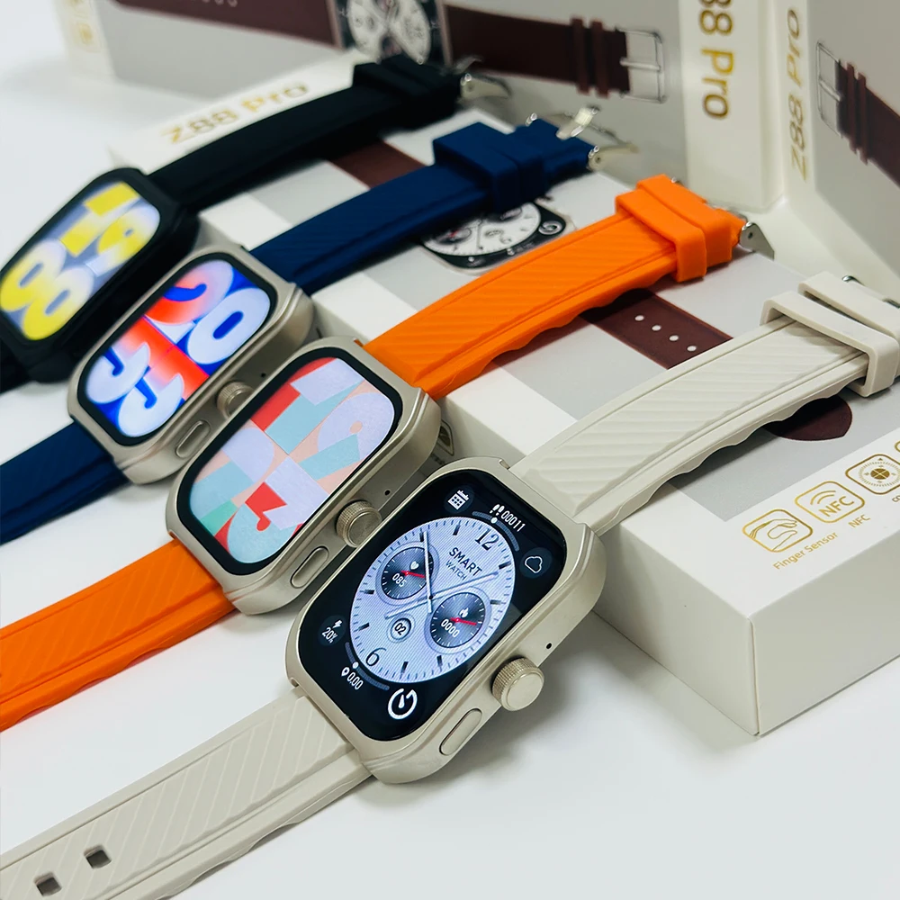 Z88 Pro Smartwatch 2.1 Icnh 3D Curved Screen TWS Bluetooth