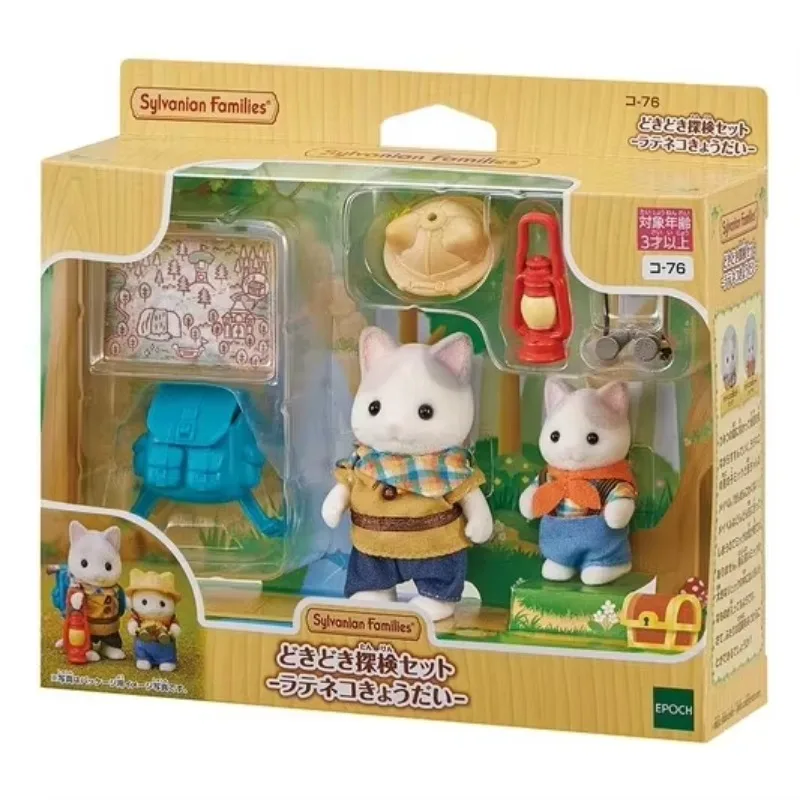 Sylvanian Families Anime Girl Figures Baby Series Figure Furniture Set Pvc Statue Model Doll Collection Ornaments Gifts Toys 5