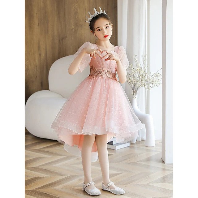 Robe de cocktail princesse avec des paillettes