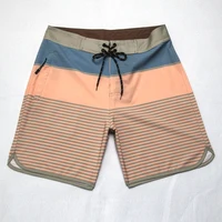 Hot Sale Men's Shorts Beach Boardshorts Stretch Striped Quick-dry Waterproof Breathable Thin Bermuda Surfing Swimming Trunks 1