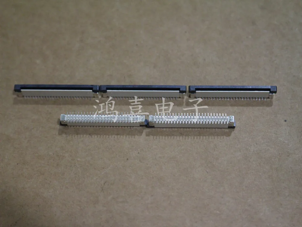 Nuovo Connettore Per Cavo Flessibile Ffc Fpc Passo 0.5Mm 50 Pin 50 Pin Ffc Connettore Fpc Presa A Croce