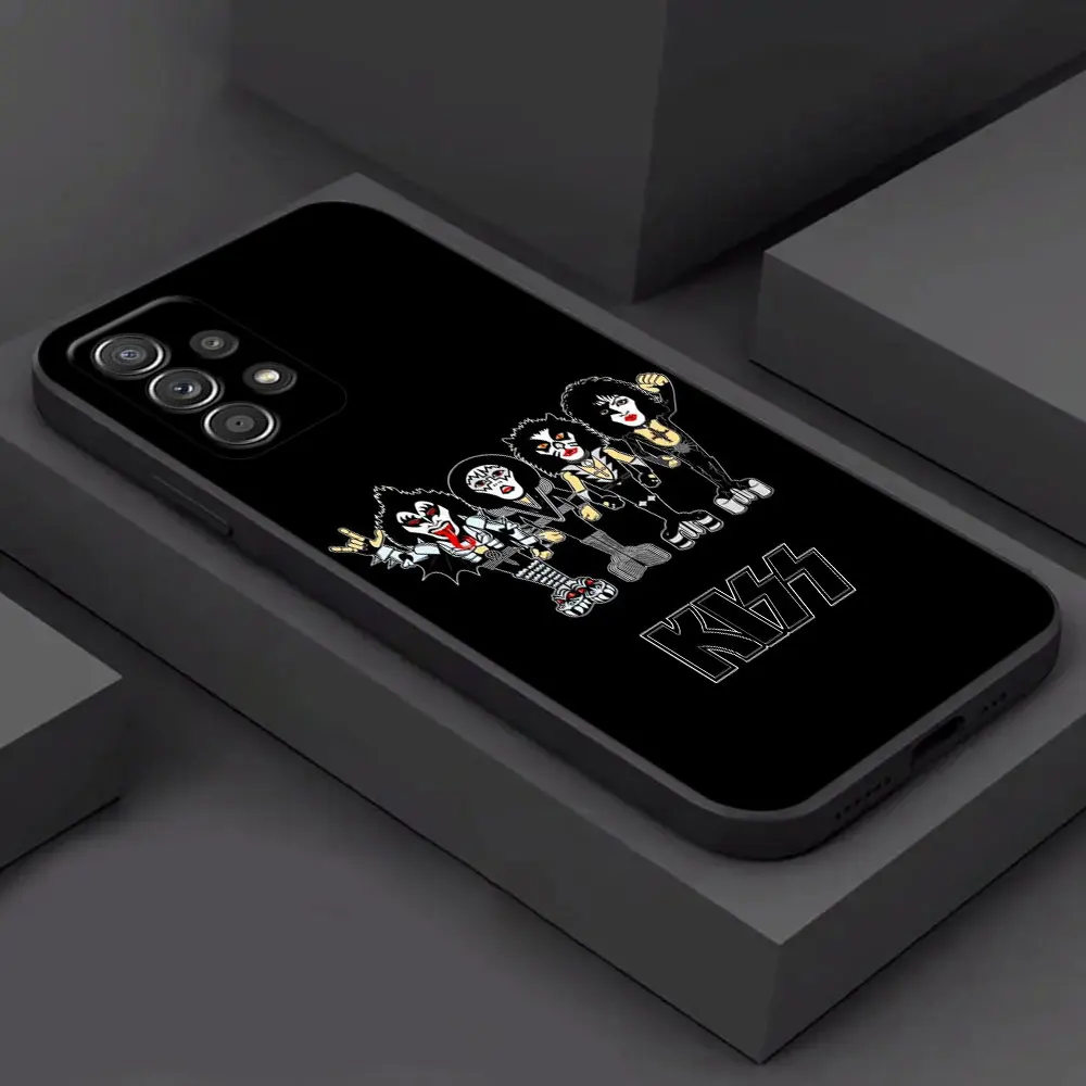 Kiss Classics Rock Band Soft Back Phone Case