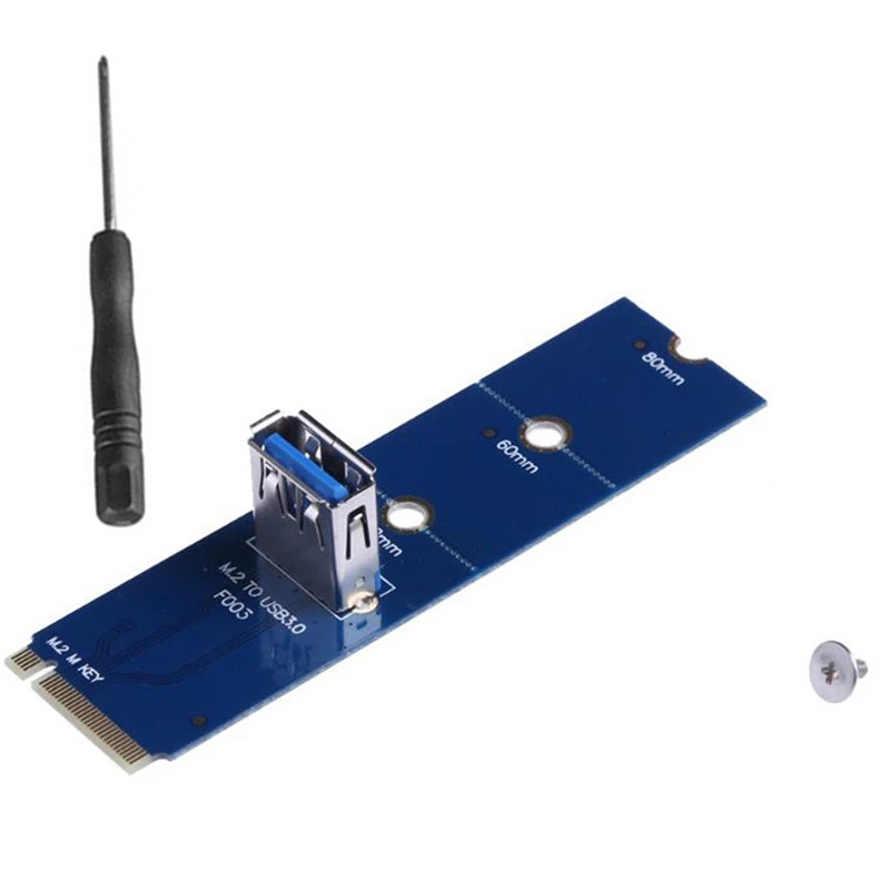 

Адаптер NGFF M.2-USB 3,0 для майнинга, 10 шт.