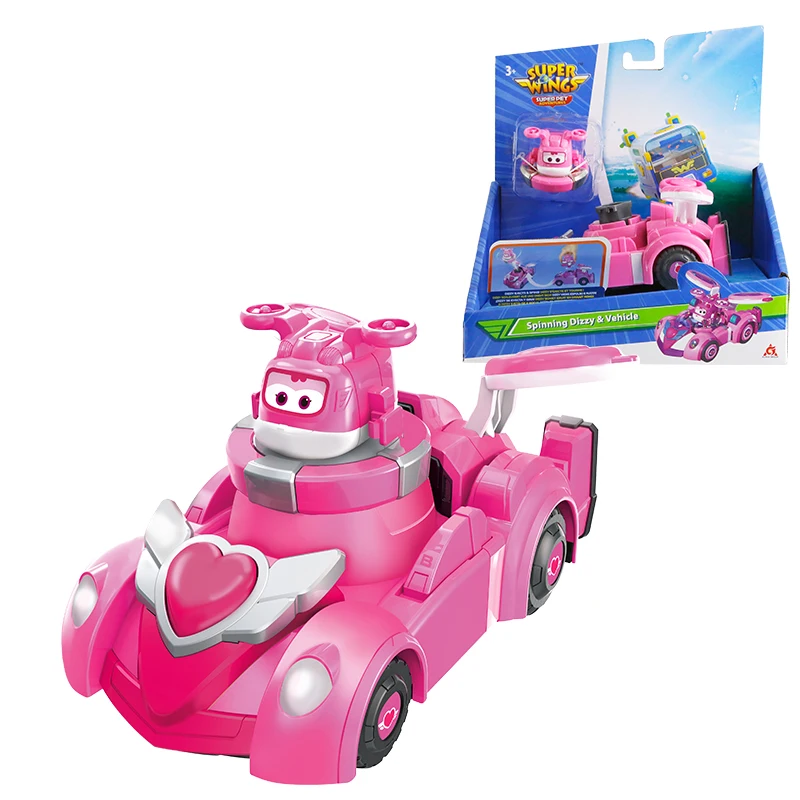 Super Wings Spinning Jett & Vehicle Spinning Mode &Vehicle