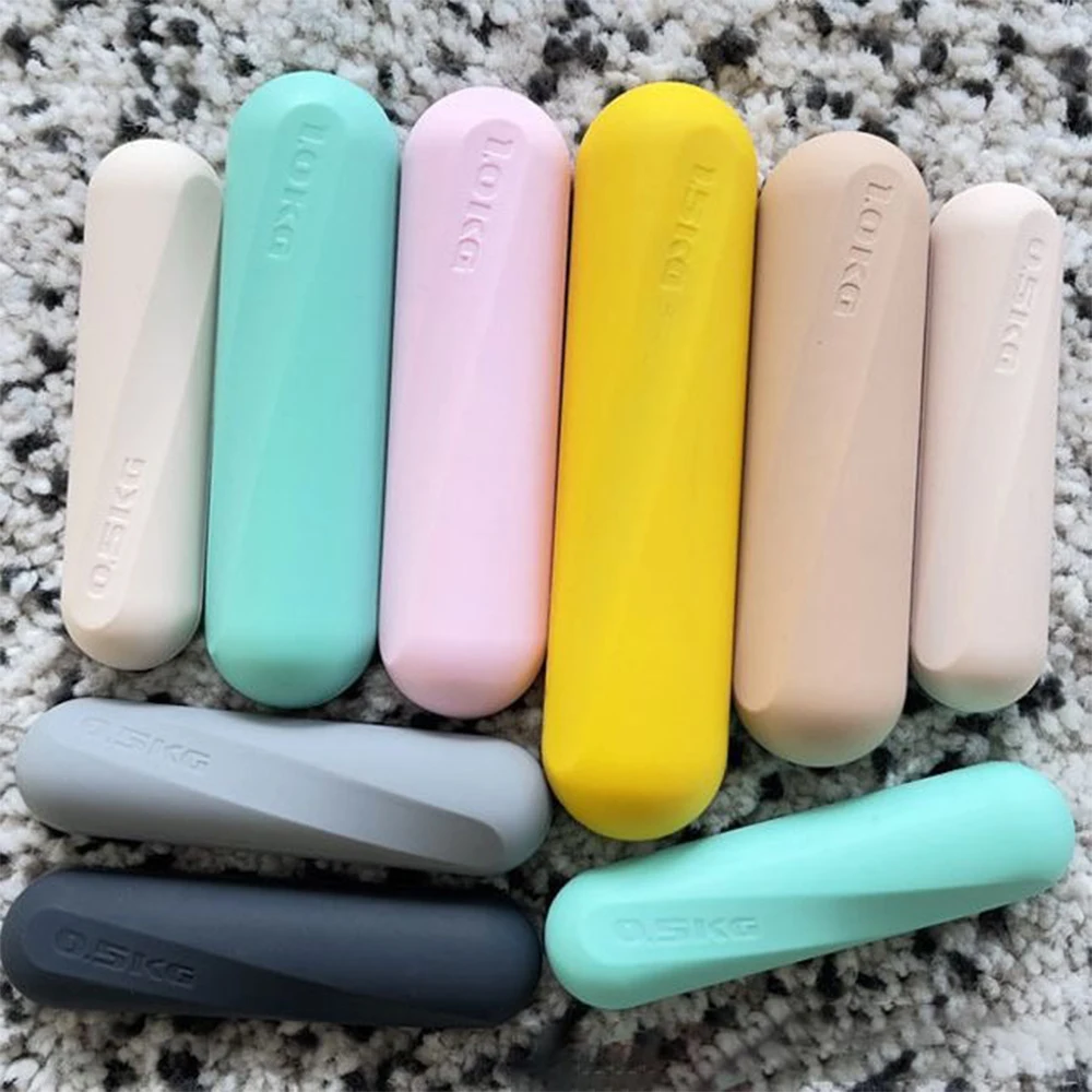 Fitness home ladies children dumbbells aerobic skipping yoga yoga solid package iron dumbbells