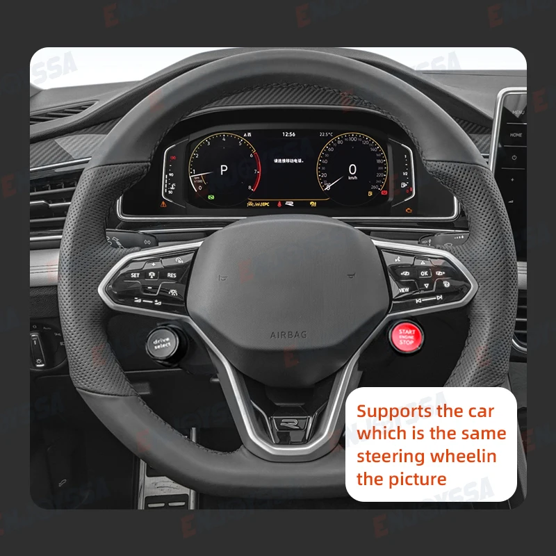 R8 Engine Start Button Drive Select Switch Steering Wheel Smart Key One Button Start for VW Golf 7 6 B8 Tiguan