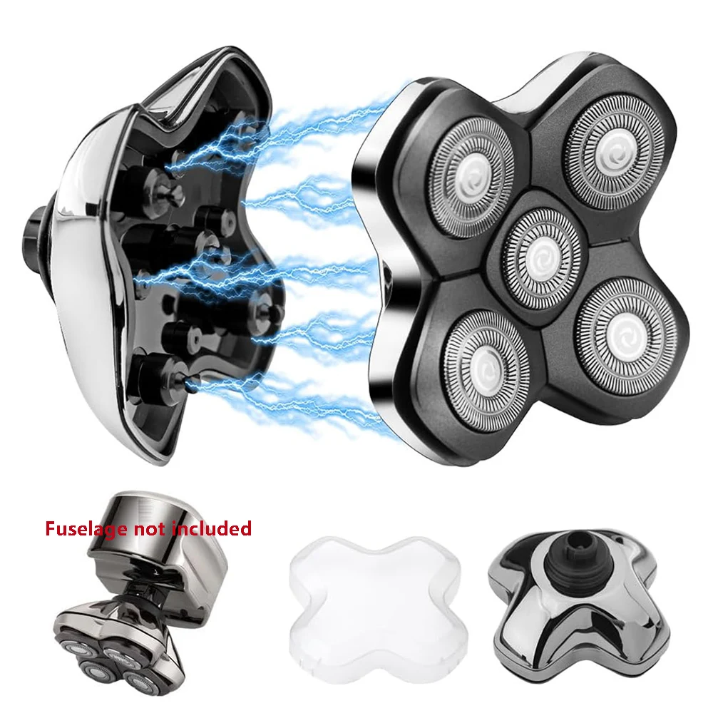 Replacement Shaver Heads For Skull Shaver Pitbull Electric Shaver_voghion.com