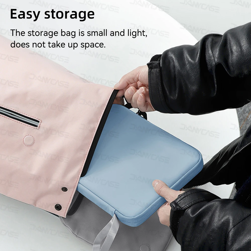 Prova de Choque Multi Bolsos Tablet Sleeve Bolsa Capa Bolsa para Ipad Samsung Xiaomi Lenovo 7.912.9 à - Imagem 4