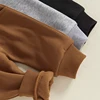 Baby Boys' 3-Pack Pull-on Jogger Pants Knit Pants Classic Fit Elastic Waist Kids Toddler Thick Pants Multipacks Long Pant Winter 5