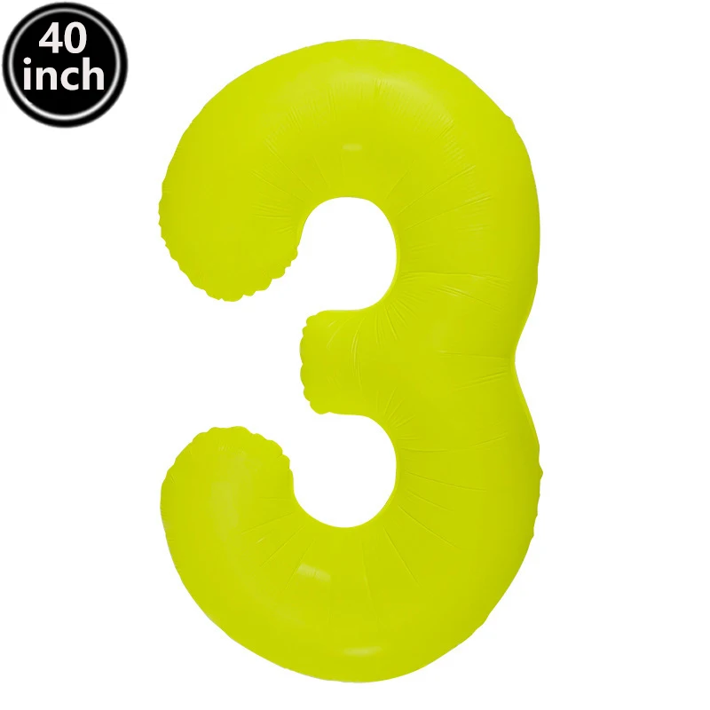 Vibrant Neon Luminous Balloon Set