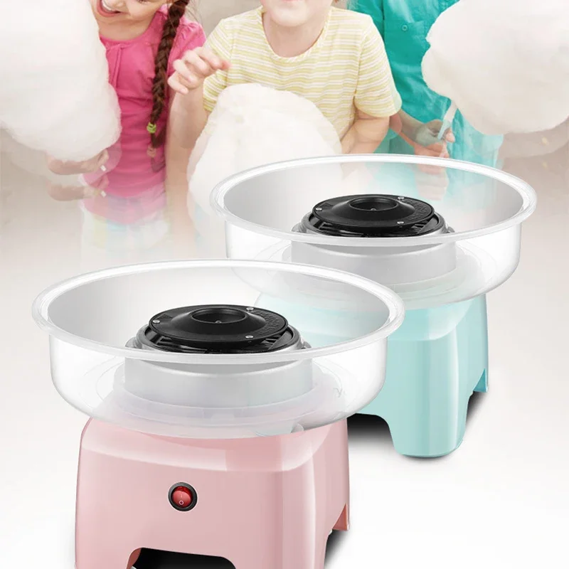 MINI Electric DIY Sweet Cotton Candy Maker Portable Marshmallow Children's Household  500W Cartoon Cotton Candy Machine 2