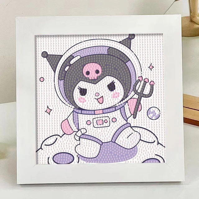 Kawaii Sanrio Cartoon Kid Diamond Painting Cute Hello Kitty Diy Diamond  Painting Puzzle Decorations Creative Birthday Gifts - AliExpress