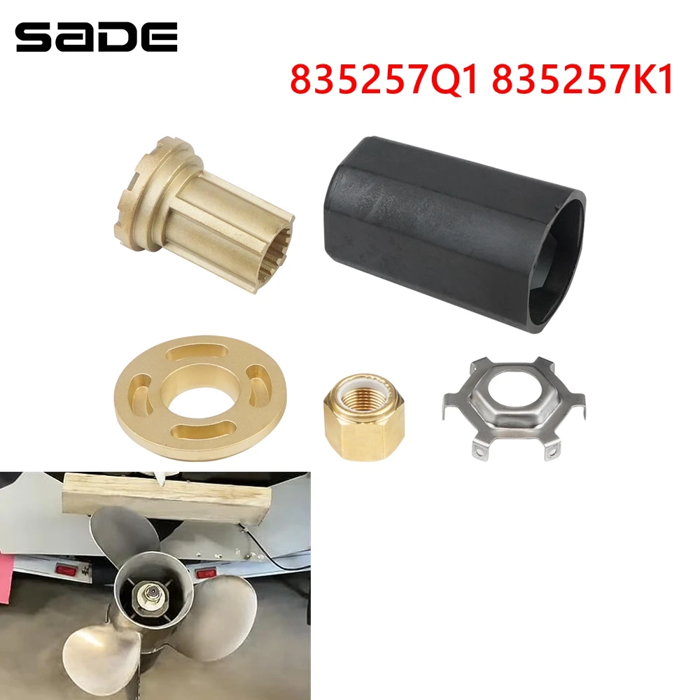 

Комплект подвесных Фло-Torq II 835257Q1 835257K1, хаб для двигателей Mercury MerCruiser Mariner, защита подъездной дорожки для лодок, морские инструменты