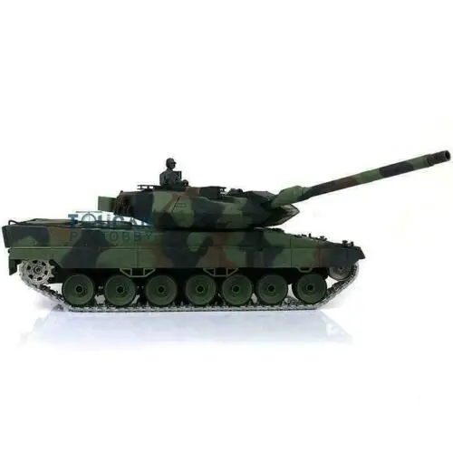 Heng Long 1/16 7.0 Upgraded Leopard2A6 RC Tank 3889 W/ 360° Turret Barrel Recoil Ready to Run Model TH17582 3