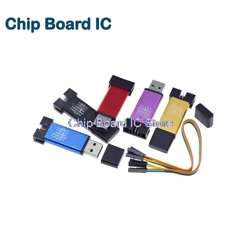 1Pcs St Link Stlink St-Link V2 Mini Stm8 Stm32 Simulator Download Programmer Programming With Cover A41 For Arduino