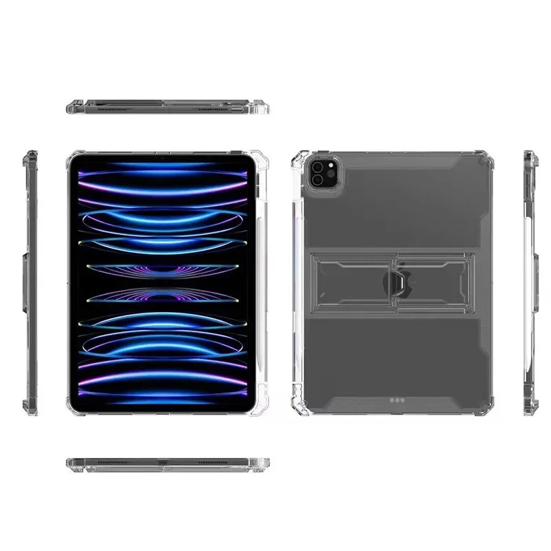 Sleek Transparent Tablet Cover - Enhanced Protection