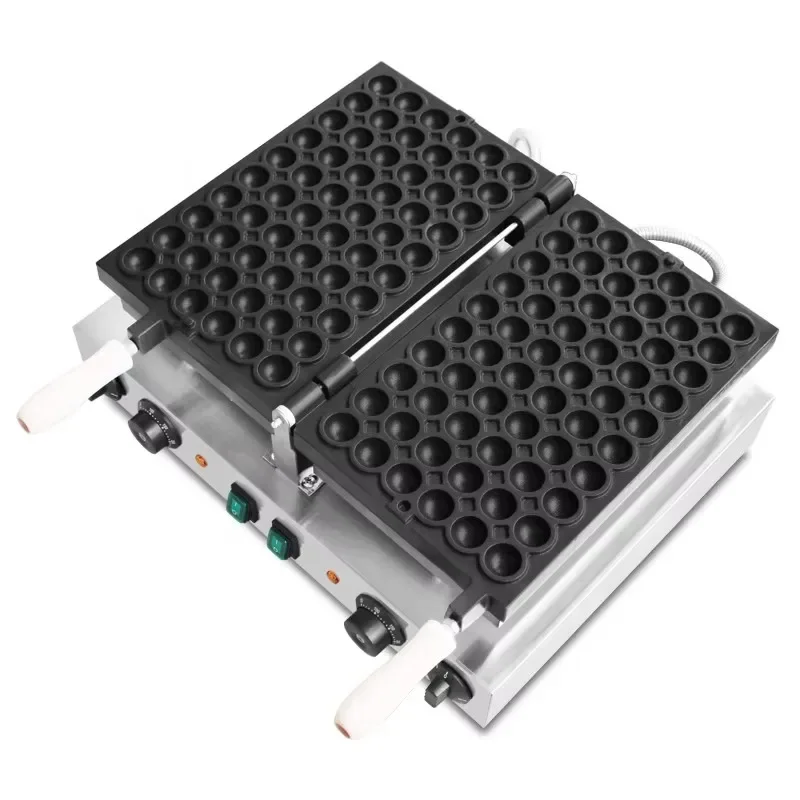 Electric 110V 220V Snack Machine Baby Sponge Cake Maker Round Tokyo Castella Ball 60 Holes