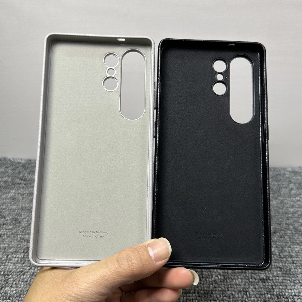 Luxury Leather Case with All-Inclusive Lens Protection and Box - Premium Back Cover