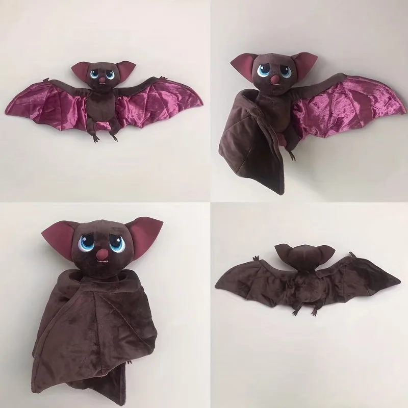19cm Dracula Bat Plush Toy Flexible Animal Stuffed Dolls 10cm Bat Plush Pendant Mini Keychain Halloween Gift Ornament plush toy plush doll
