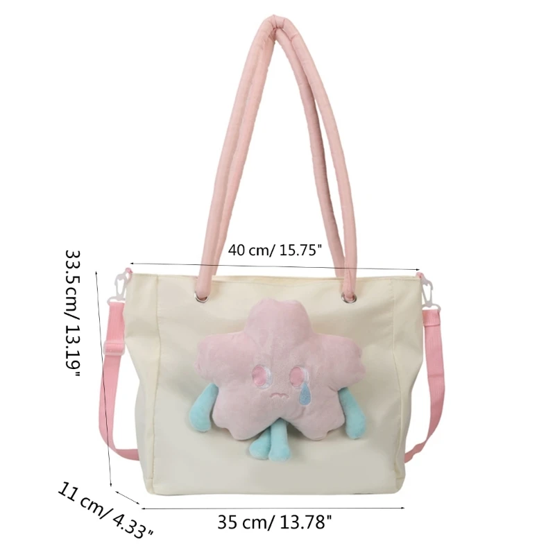 Crossbody Bag for Girl Versatile Bag Large Capacity Star Handbag