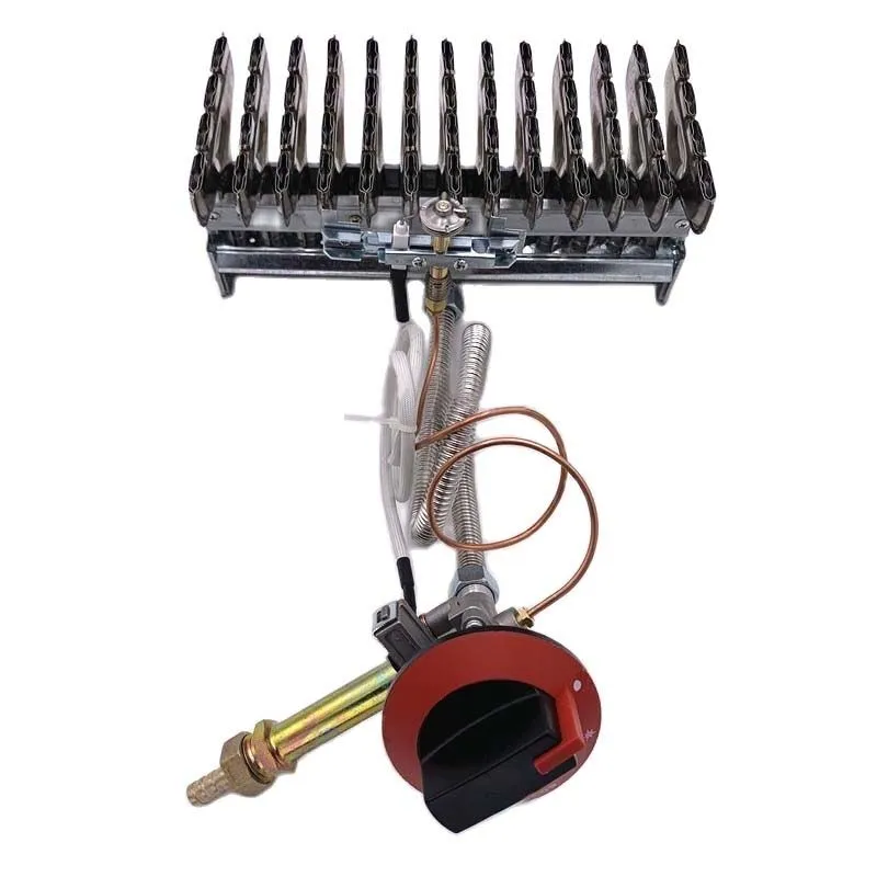 Gas burner igniter 13-Row ignition device assembly for BBQ burner etc