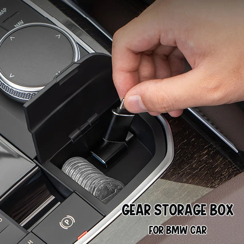 

Новый автомобильный скрытый ящик для хранения для BMW 2020-2023 2 серии 3 серии 4 серии X3 X4 I3 IX3 Z4 декоративные детали для центрального управления автомобилем