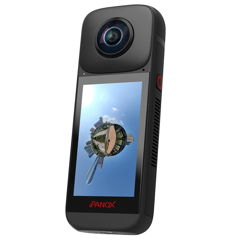 

Steadily Footage On-the-Go 360 degree camera Action Camera Panox V2