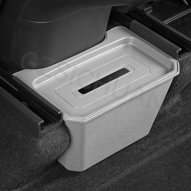 Tesla Model y Organisateur de console centrale arrière ABS Boîte de  rangement arrière pour banquette arrière centrale et porte-gobelet pour  modèle y 2020 2021 2022 2023