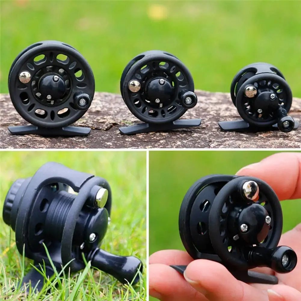 Semplice Durevole Ruota Da Pesca In Plastica Strumento Mulinello Attrezzatura Da Pesca St40/St50/St60 Inverno Pesca Sul Ghiaccio Strumento Pesca Destr