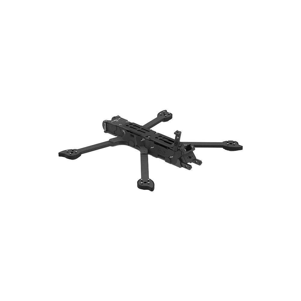 Longue portée FPV : cadre Chimera7 ECO iFlight 7.5 pouces avec stack électronique et antennes visibles.