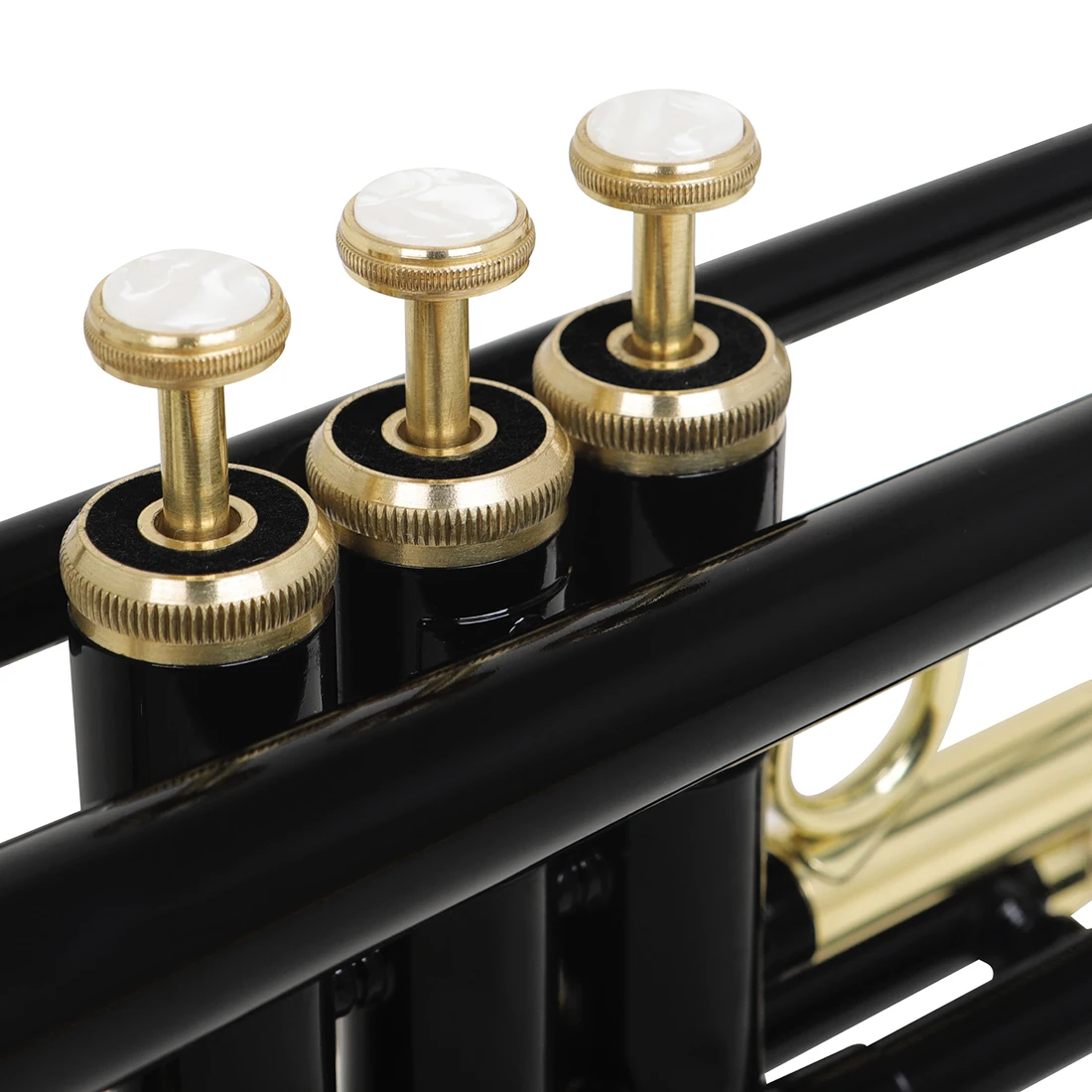 Trumpet B-Flat Trumpet Set Brass Body Instrument for Practicing trumpet instrument