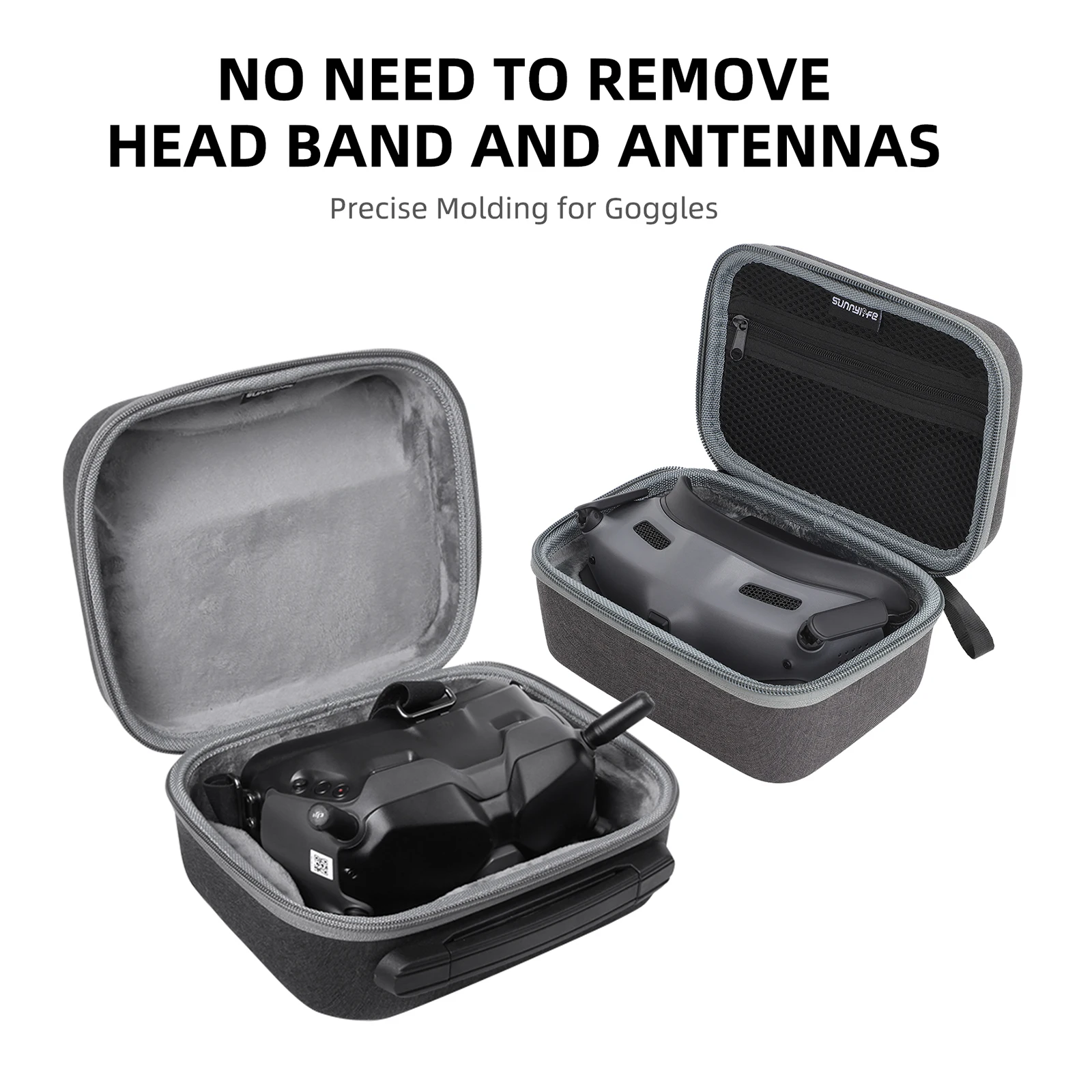 Carrying Bags Waterproof Protection Case for DJI Avata Goggles 2/FPV Goggles V2 Storage Handbag for Avata Accessories Kit drone accessories drone storage bag dji case drone case handbag case flight glasses case
