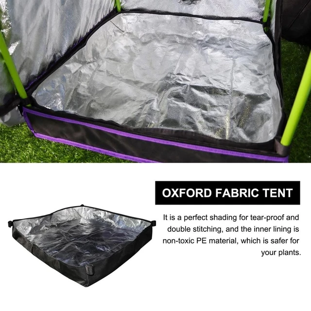 Növénytermesztés Sátor Hidroponikus Termesztése Doboz Üvegházhatású Beltéri Vízálló Növényi Sátorkert 60X 120 Cm-Re Ültetés - Image 6