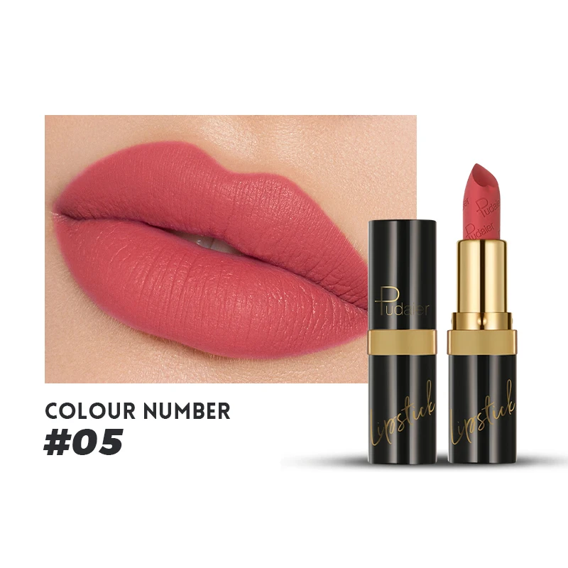 High Pigmented Velvet Matte Lipstick, Moisturizing, Waterproof And Long-Lasting Nude Lip Gloss , Perfect Any-Day Gift._voghion.com