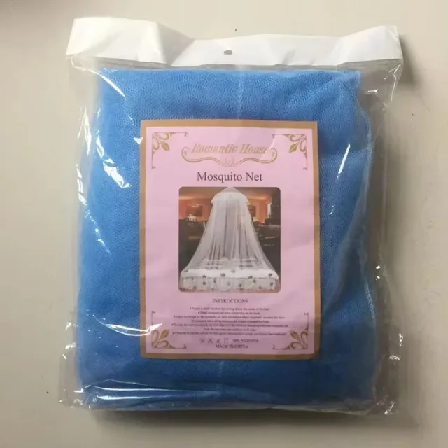 Moustiquaire à dôme suspendu élégant, 4 couleurs, pour lit Double, tissu en maille de Polyester, décoration suspendue pour la maison, la chambre à coucher, les bébés et les adultes 5