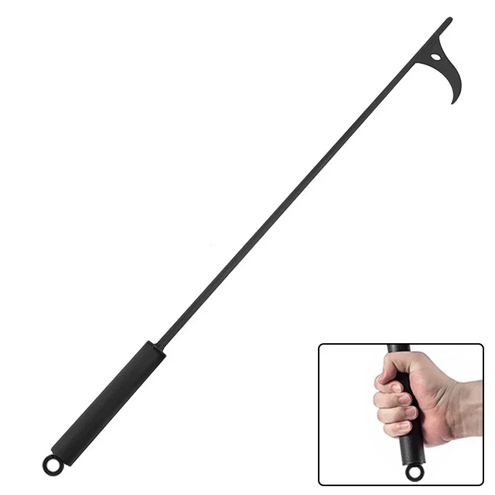 Campfire Tongs Fireplace Tools Fire Pits Fireplaces And Wood Stoves 1pc 350g 40in 51*12*2cm Black Iron Beautiful