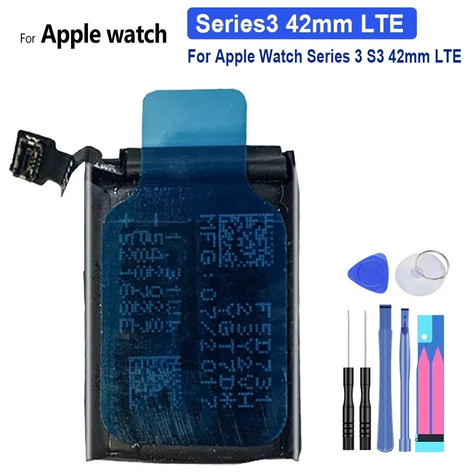 Batteria Di Ricambio Per Cellulare Batteria Per Orologio Lte Per Apple Watch Iwatch Series 3 Series3 S3 S 3 42Mm 38Mm Batterie Gps Lte