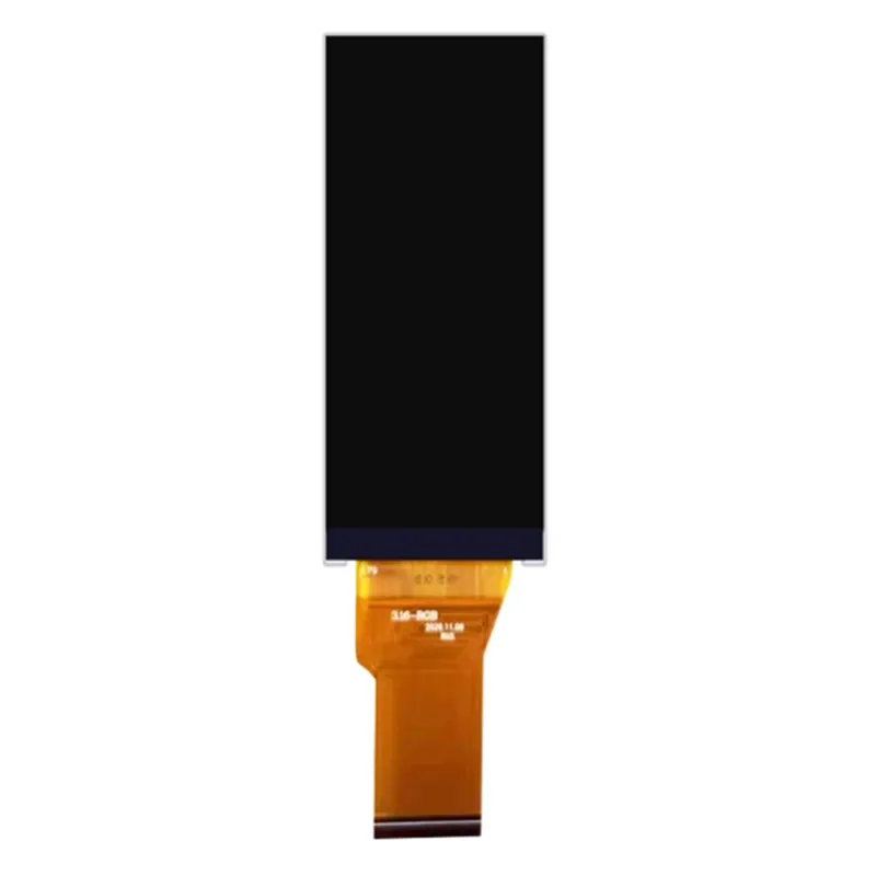 TFT LCD RGB 인터페이스 긴 스트립 스크린, 산업용 디스플레이 해상도 320*820, 3.16 인치, 30 핀