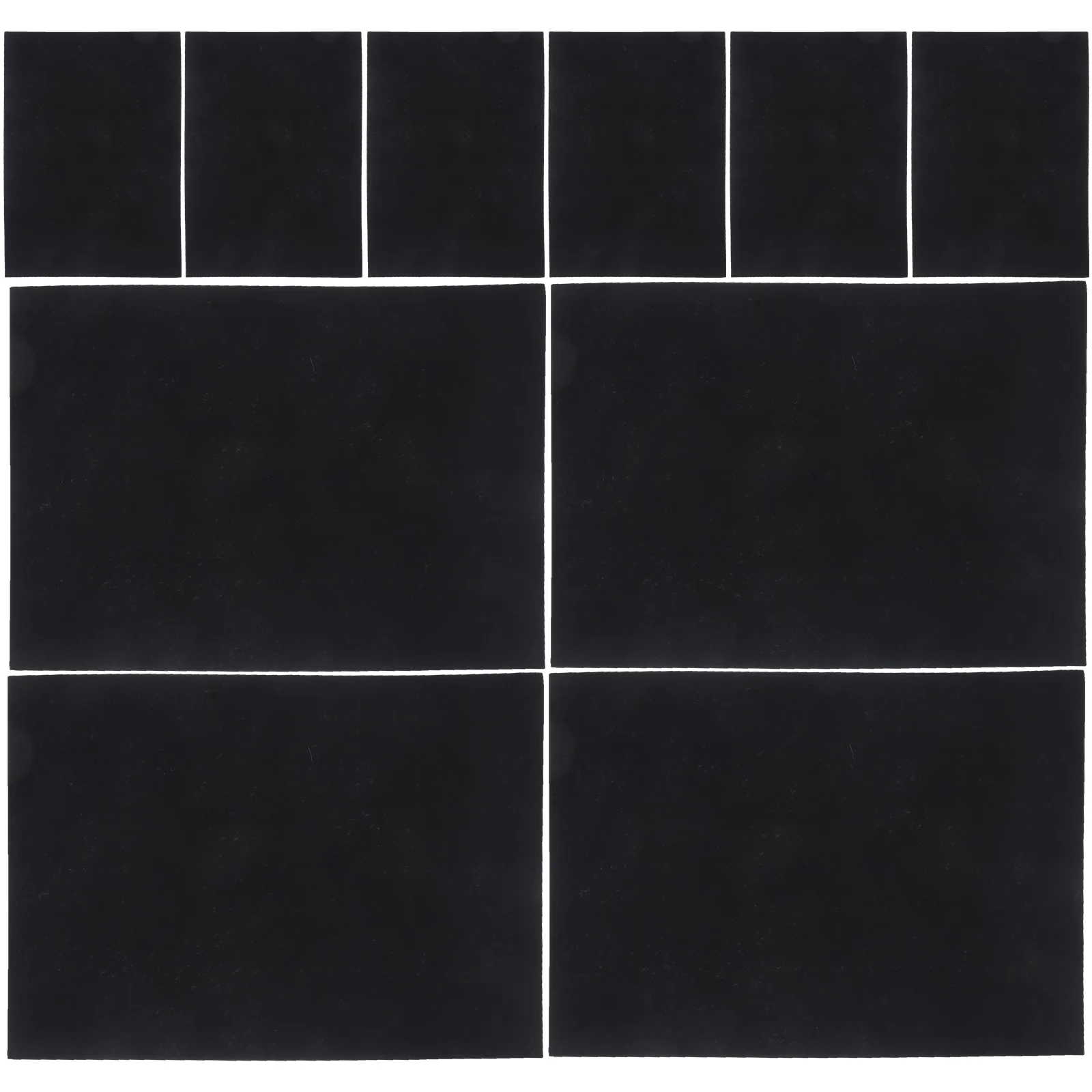 

Black papel fieltro Self-adhesive Felt Sheets Multi-purpose for Art and Craft Making