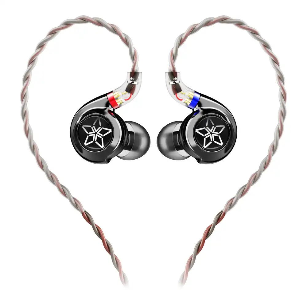 (未使用･未開封品)　FiiO FH1 Black FIO-IEMFH1-B 6k88evb Amazon.com: FiiO FH1 Dual Driver Hybrid Over The Ear