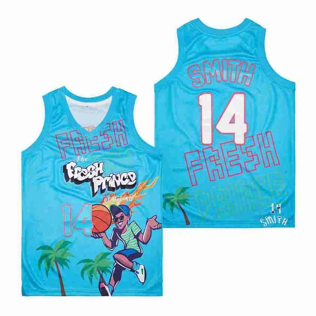 Bg Basketball Jersey The Fresh Prince 14 Bel Air Academy Jerseys