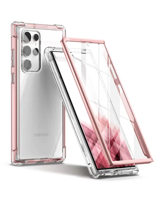 SURITCH Funda para Samsung Galaxy S10e, 【Protector de pantalla  integrado】【Compatible con carga inalámbrica】Cubierta trasera resistente  híbrida