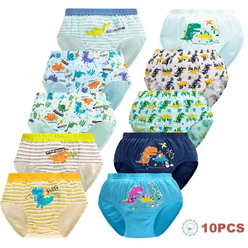 Kids Dinosaur Cotton Briefs 1