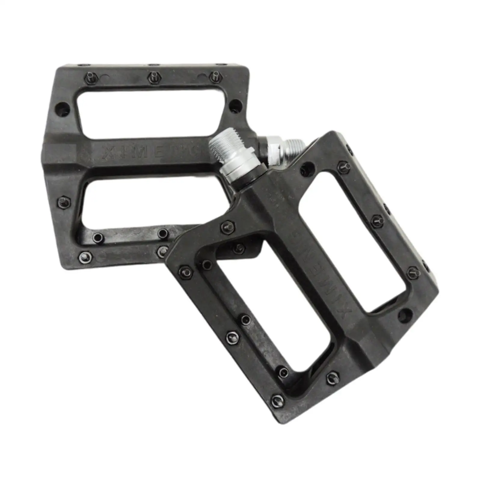 2Pcs Mountain Bike Pedals Sturdy Anti Skid Ultralight Practical Bicycle Wide Flat Pedals for Road Bike Adults Bikes Accessories