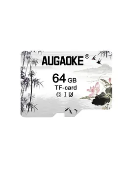 Карта памяти AUGAOKE 64 Гб U3 A1 класс 10 для автомобильных устройств сотовый телефон компьютер камера карта памяти 32 Гб U1 TF карта 128 ГБ U3