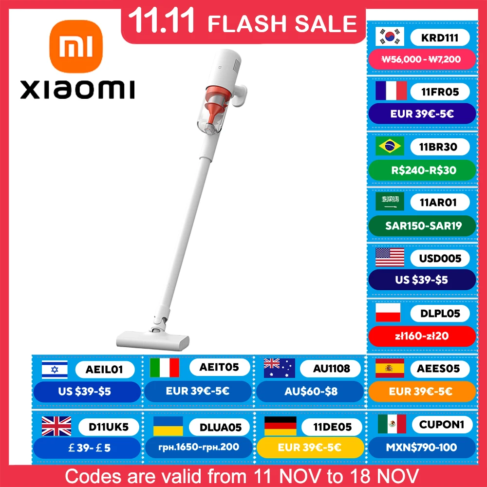 XIAOMI-MIJIA-Vacuum-Cleaner-2-For-Home-Sweeping-Cleaning-16kPa-Strong ...